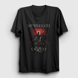 Unisex Siyah Obzen Meshuggah T-Shirt