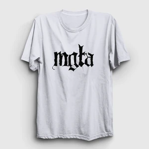 Unisex Beyaz Logo Mgla T-Shirt