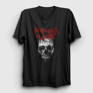 Unisex Siyah Skull Motionless In White T-Shirt