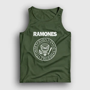 Unisex Haki Logo Ramones Atlet