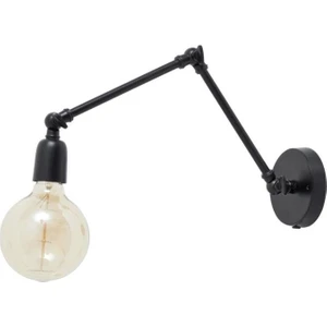 mylights Retro Rustik Siyah Üç Mafsalı Akrobat Aplik Duvar Lambası