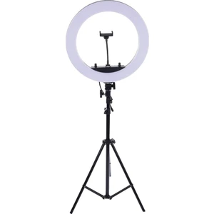 Coverzone Selfie LED Işıklı Hq-18 Halka 18 Inch Selfie/yayıncı/makyaj Işığı 210 cm Tripod