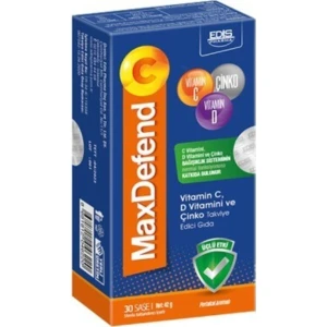 Edis Pharma Maxdefend Vitamin C Vitamin D ve Çinko