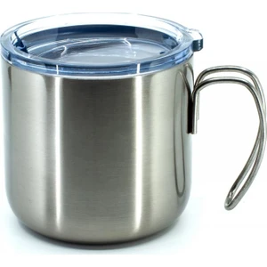 Çelik Termos Bardak Beyaz 500 ml