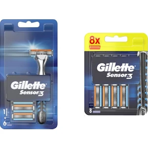 Sensor 3 Tıraş Makinesi + 14 Yedek Tıraş Bıçağı