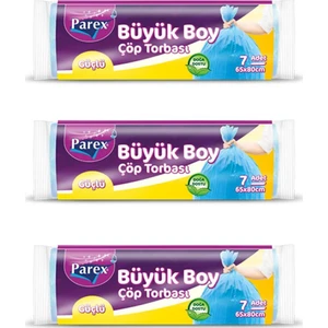 Ekonomik Çöp Torbası Büyük Boy 3' Lü Paket