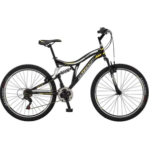 Hector 26 V Jant Dağ Bisikleti Siyah-Sarı-Gri