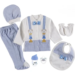 Baby Bakkal Emzikli Biberonlu 7 Parçadan Oluşan Hastane Çıkışı