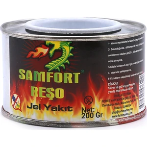 Teneke Kutu Reşo Jel Yakıt 200 gr