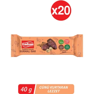 Hurmalı + Fındıklı Bar 40 gr x 20'li