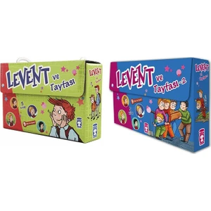 Timaş Çocuk Levent ve Tayfası 1. Set (5 Kitap) ve Levent ve Tayfası 2. Set (5 Kitap) 2'li Hikaye Seti