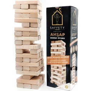 54 Parça Ahşap Denge Oyunu