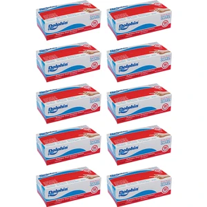 Beyaz Vinil Eldiveni Pudrasız M 100 Adet x 10 Paket
