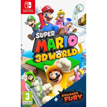 Switch版⭐︎SUPER MARIO 3D COLLECTION Super Mario 3D World + Bowser's Fury Nintendo Oyun Fiyatı