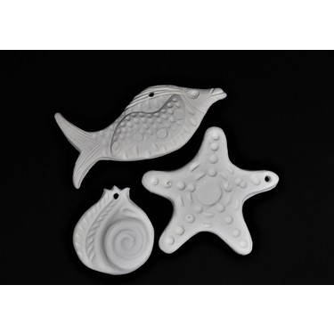 Trdesign Deniz Temali Seramik Boyama Seti Fiyati