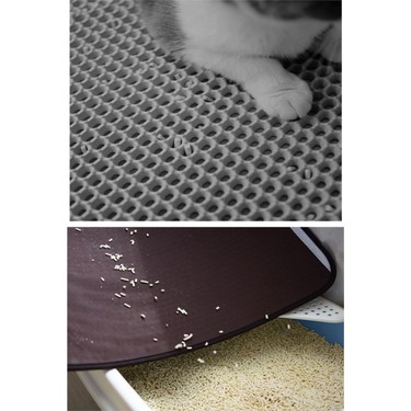 Kdot Altigen Elekli Kedi Tuvalet Onu Paspasi Xxl 60x45cm Fiyati