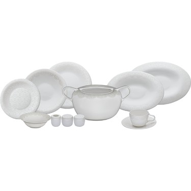 Karaca Fine Pearl Eternal 86 Parca Inci Yemek Takimi Fiyati