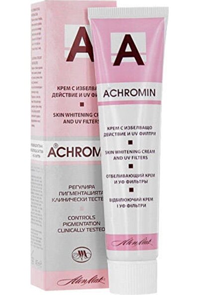 Achromin Lekelere Karşı Beyazlatmaya Yardımcı Krem 45 ml x 3