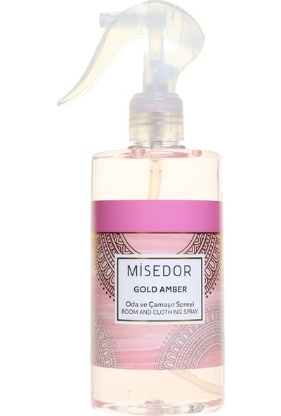 Misedor Gold Amber Oda ve Çamaşır Parfümü 330 ml