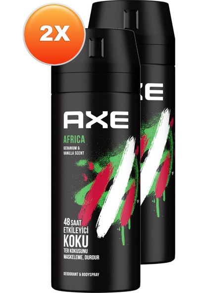 Axe Africa Erkek Deodorant 150 ml 2'li Set