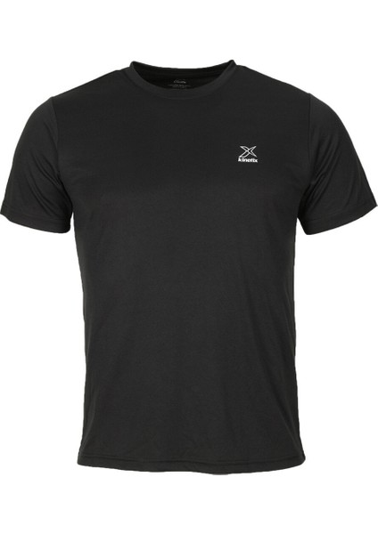 SN225 Pes C Neck T- Siyah Erkek Kısa Kol T-Shirt