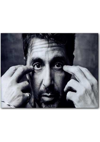 Cakatablo Ahşap Tablo Al-Pacino Baba Filmi