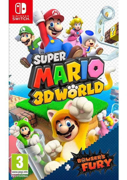 Super Mario 3D World + Bowser's Fury Nintendo Oyun