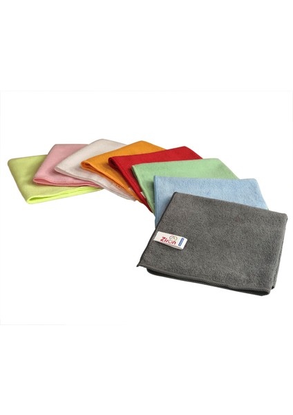 Mikrofiber Kalın Dokulu Genel Temizlik Bezi 40 x 40 cm Mavi 5'li modelleri