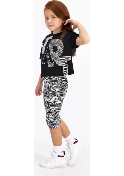 Roly Poly Kız Çocuk Kapri Tayt Takım RP2481-2 21Y fiyatları