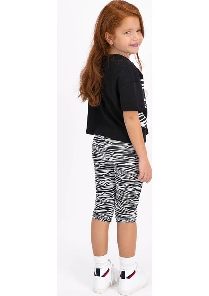 Roly Poly Kız Çocuk Kapri Tayt Takım RP2481-2 21Y modelleri