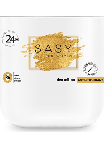 Sasy Antiperspirant Deo Roll-On For Women 50 ml