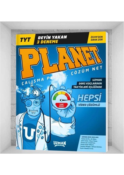 TYT Genel Deneme 3'lü En İleri Düzey (Beyin Yakan)