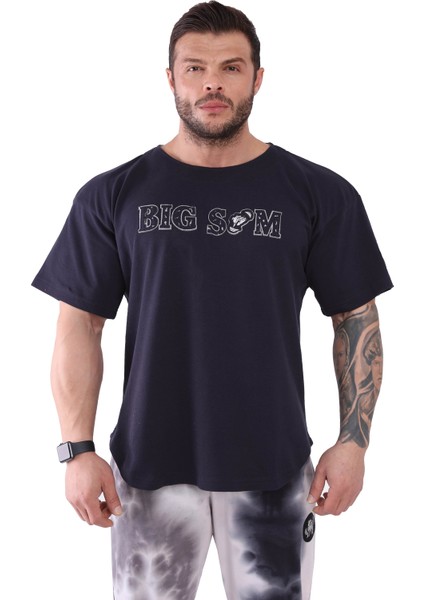Oversize Pamuklu T-Shirt Big Sam 3155 modelleri