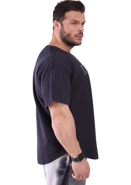Oversize Pamuklu T-Shirt Big Sam 3155 fırsatları