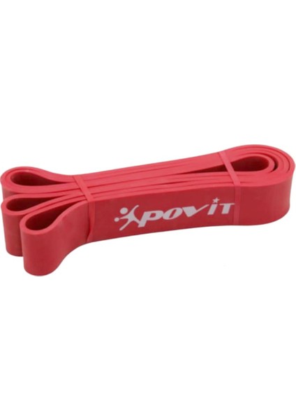 Latex Güç Bandı Direnç Lastiği Extra Sert Power Band Kırmızı