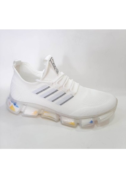 21Y410-2 Ithal Beyaz Erkek Sport Casual Sneaker