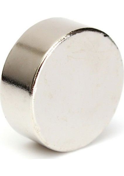 Neodyum Mıknatıs Güçlü Silindir D25 X10 mm 2'li Paket
