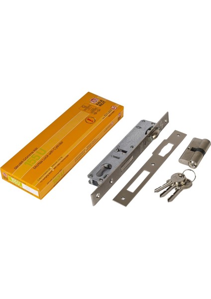 Kale 155 Makaralı Nikel Kapı Kilidi 25 mm