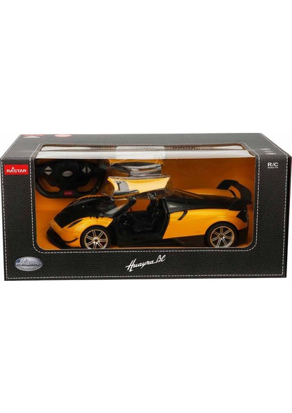 1:14 Pagani Huayra Bc Uzaktan Kumandalı Işıklı Araba Sarı