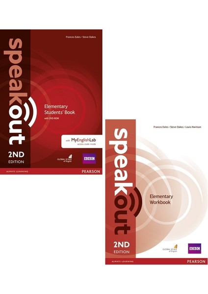 Speakout Elementary 2nd Edition Student's Book + Workbook With DVD Myenglishlab