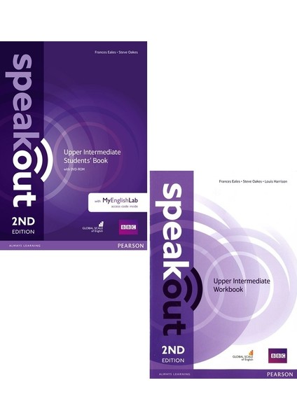 Speakout Upper-Intermadiate 2nd Edition Student's Book + Workbook With DVD Myenglishlab