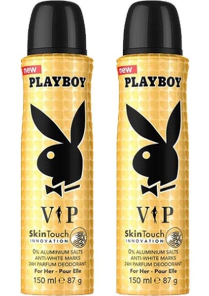 Vip Deodorant For Women 150 ml X2