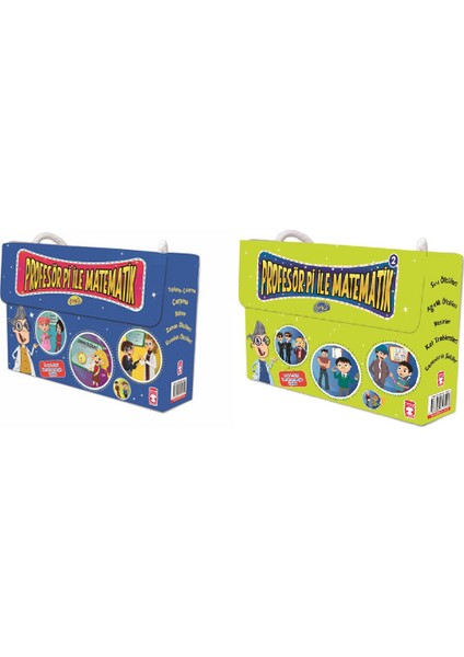Profesör Pi ile Matematik 2 Set Bir Arada 10 Kitap Set - Birsen Ekim Özen