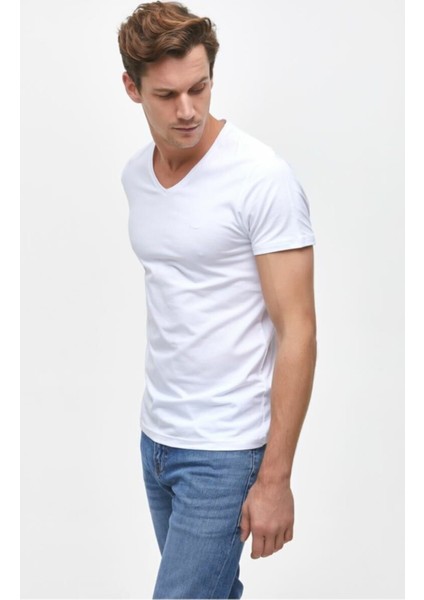 Erkek Erkek Beyaz Falgon T-shirt fiyatları