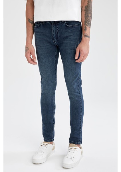 Defacto Martin Super Skinny Fit Düşük Bel Dar Paça Jean Pantolo T3828AZ21SP