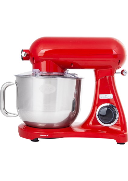 Powercast Chef Döküm Stand Mikser Red Mutfak Şefi 1800W 6,2 Lt