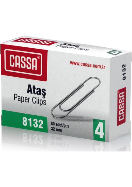 Ataş 32MM 80 Adet x 12 Kutu