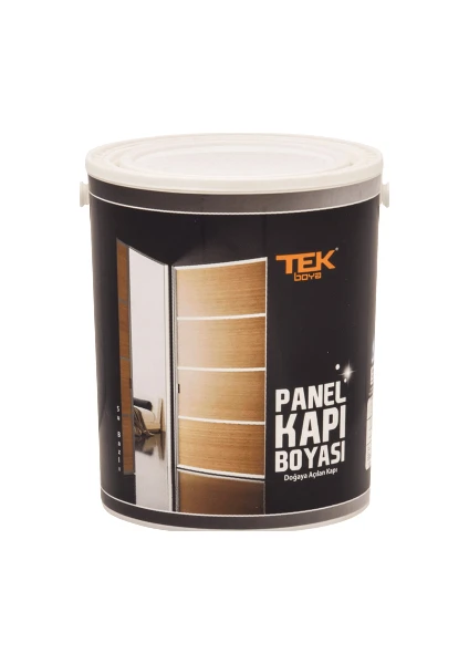 Tek Boya Su Bazlı Panel Kapı Boyası 0,75 Lt. Beyaz