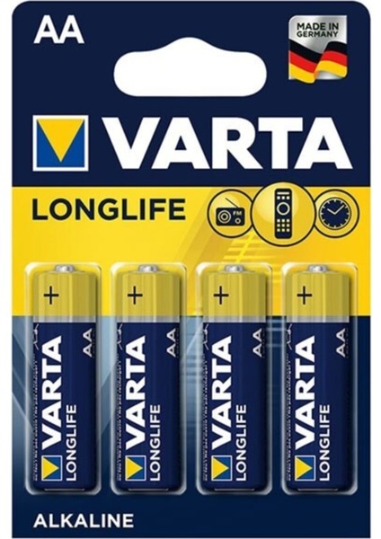 Longlife Aa Pil 4'lü