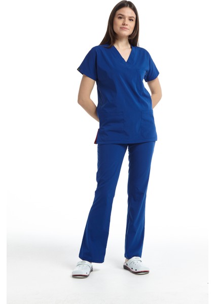Ultralycra V Yaka Yarasa Kol Hemşire Doktor Forma Takımı fiyatları
